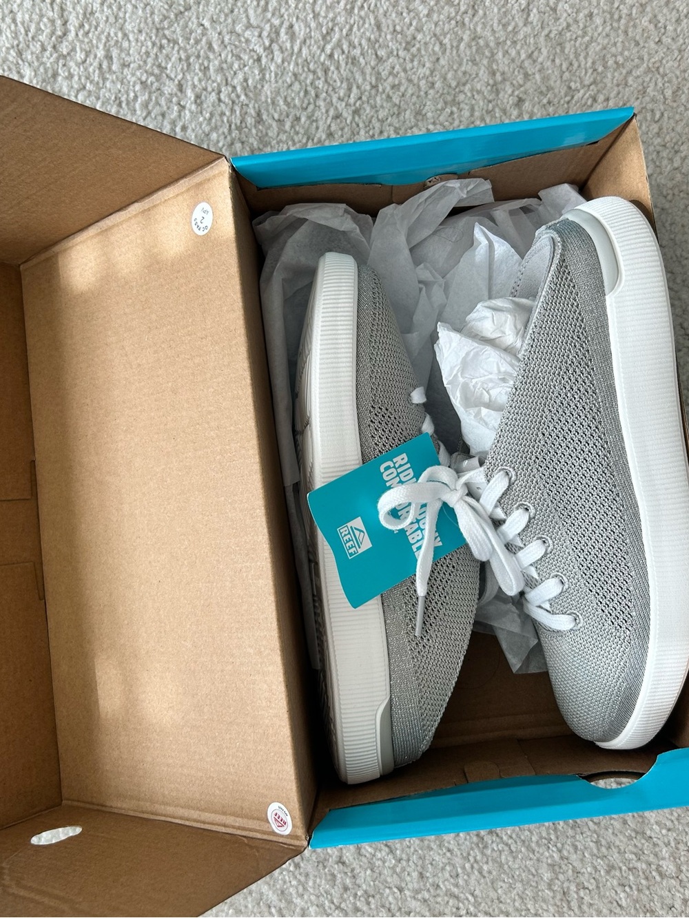 Reef Neptune gray women’s shoes 8.5